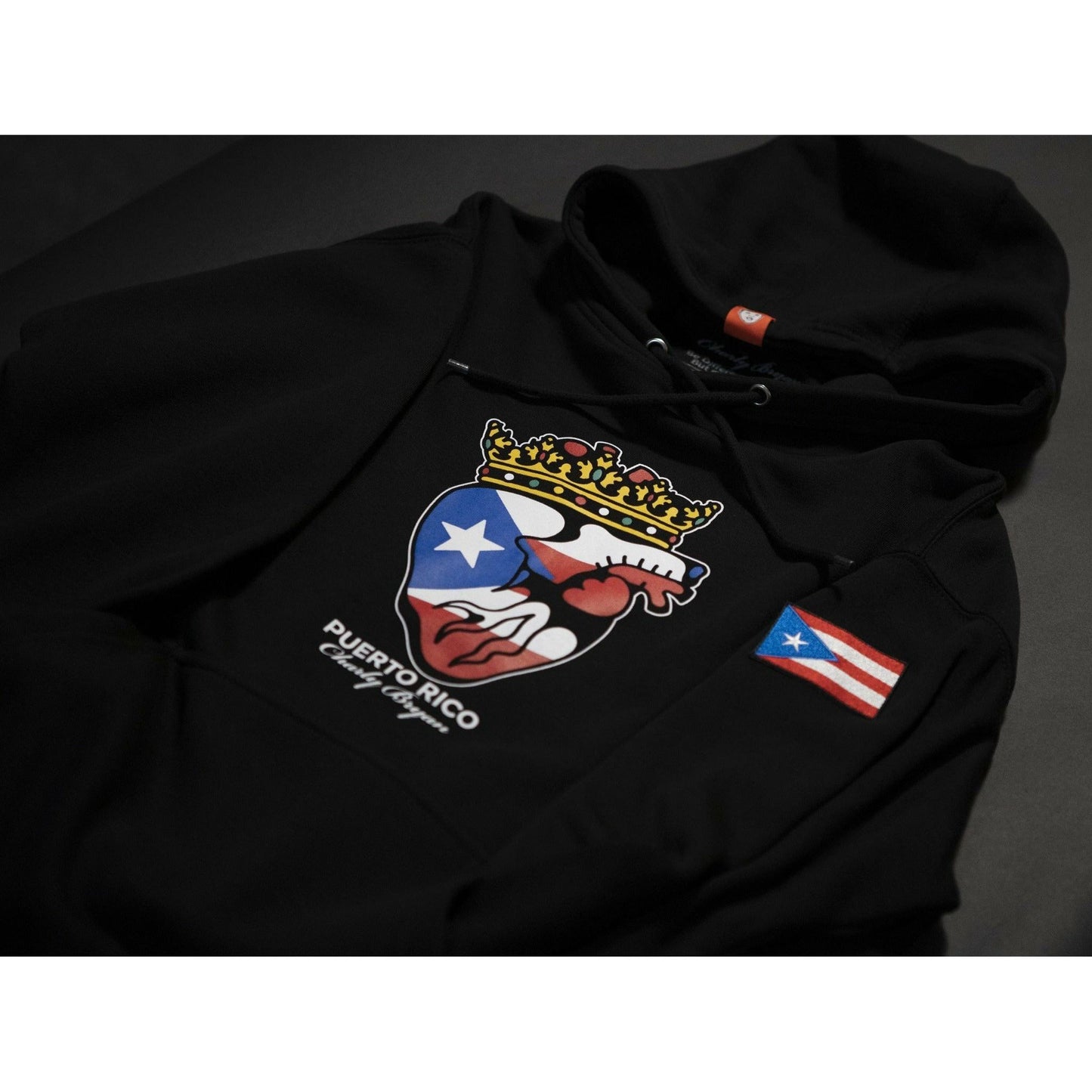 Limited Edition "Puerto Rico" Hoodie - Flag in my Heart Collection NOREAGA is Charly Bryan (Free Shipping)