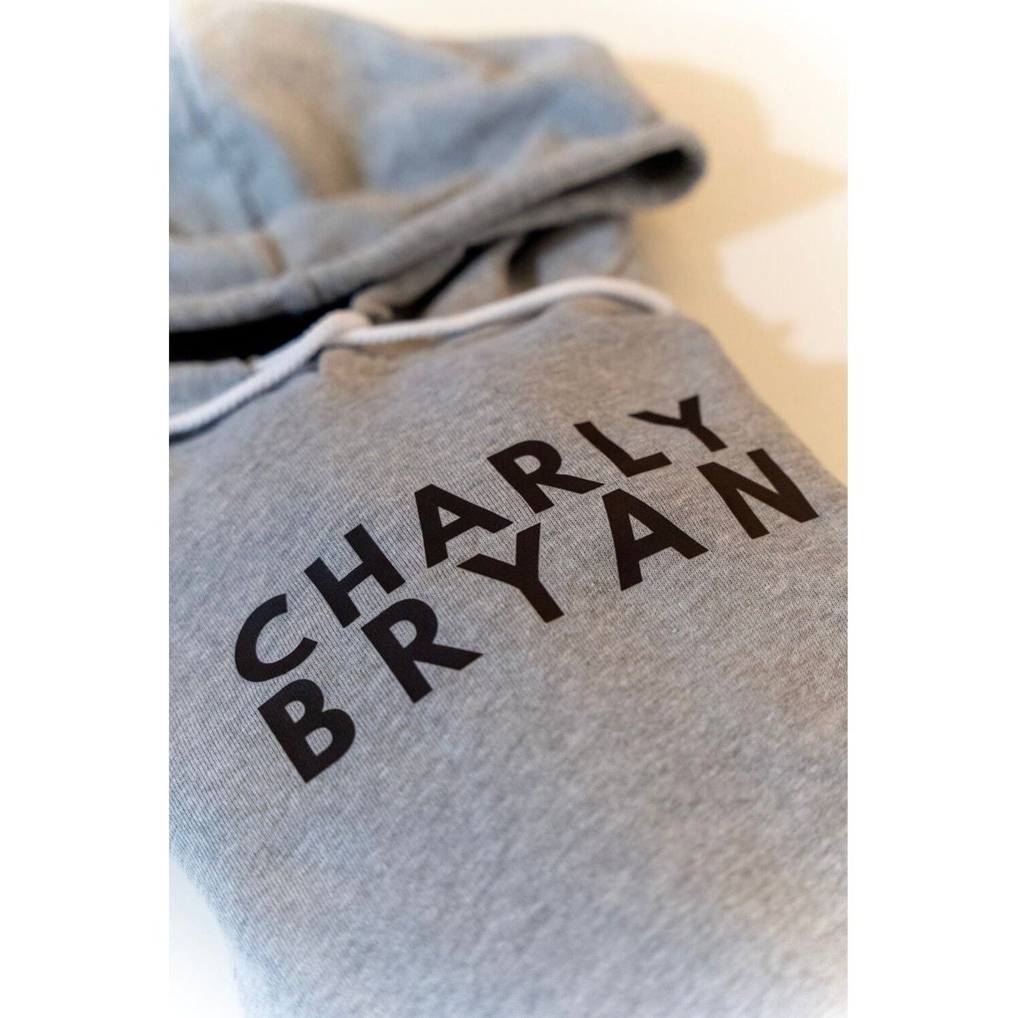 Charly Bryan "Stacked Logo" Super Soft Hoodies - Bold Collection