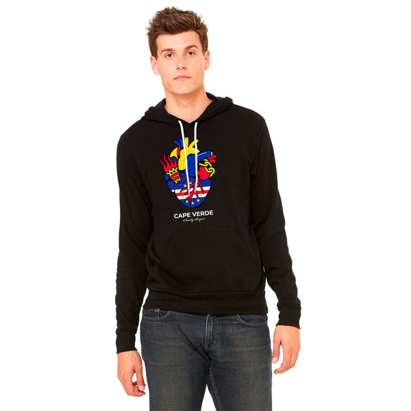 Cape Verde- Charly Bryan Flag In my heart hoodie Super Soft Hoodie – Charly  Bryan Clothing