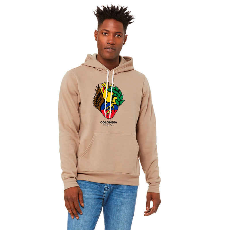 Colombia - Charly Bryan "Flag in my Heart Collection"  - Super Soft Hoodie