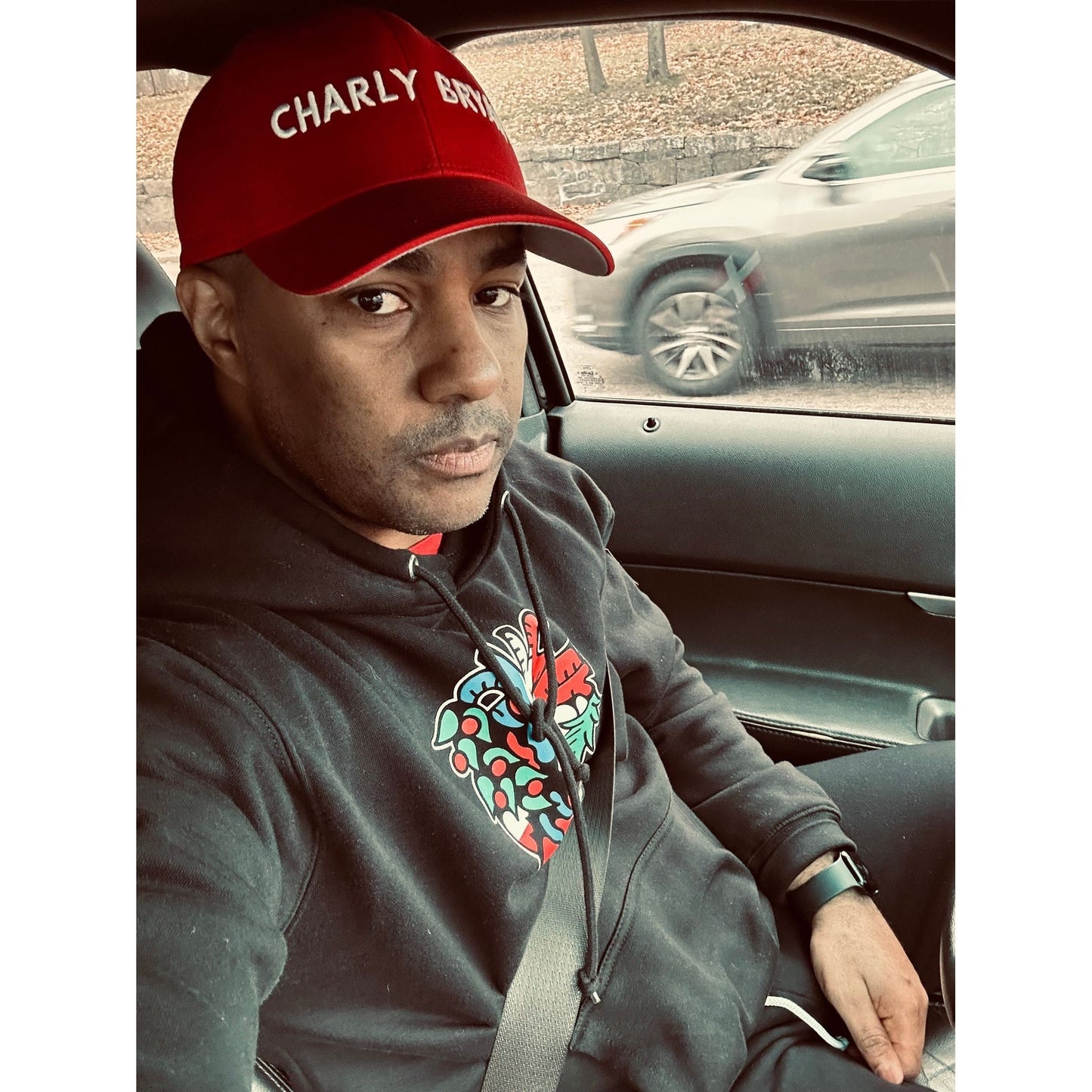 Charly Bryan "República Dominicana"  Premium Heavy Hoodie - Flag in my Heart Collection