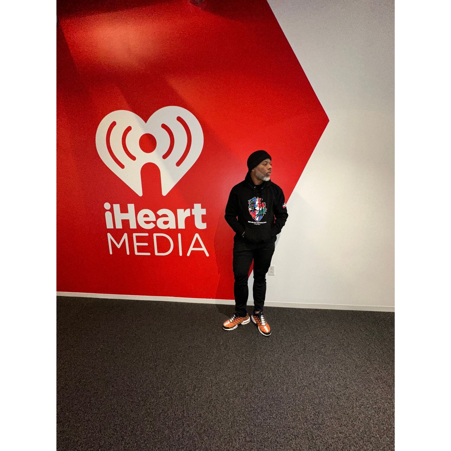 Charly Bryan "República Dominicana"  Premium Heavy Hoodie - Flag in my Heart Collection
