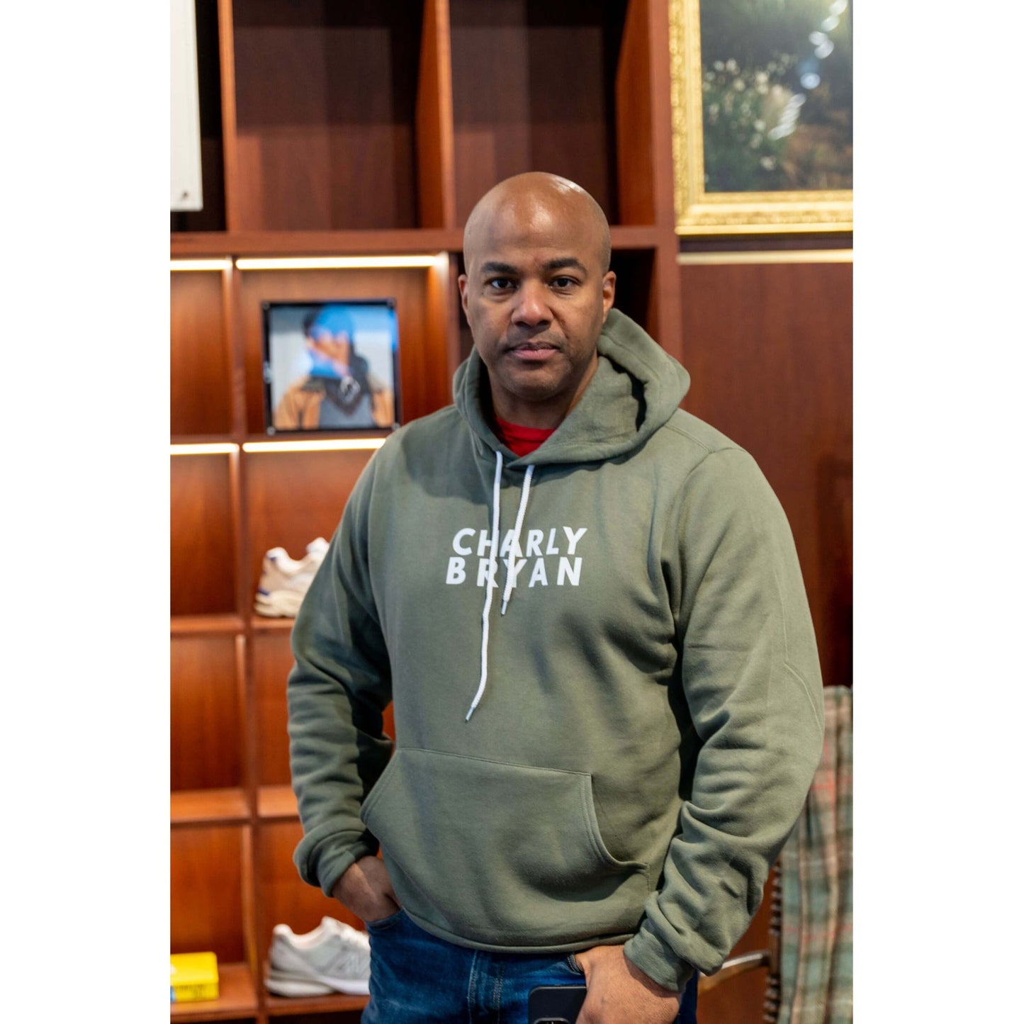 Charly Bryan "Stacked Logo" Super Soft Hoodies - Bold Collection