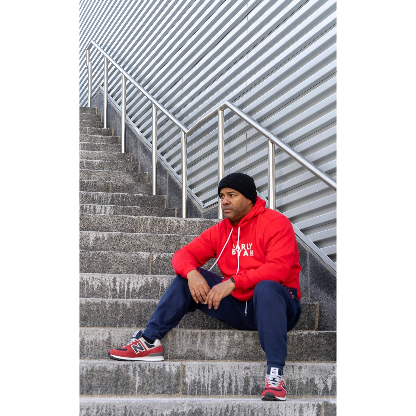 Charly Bryan "Stacked Logo" Super Soft Hoodies - Bold Collection