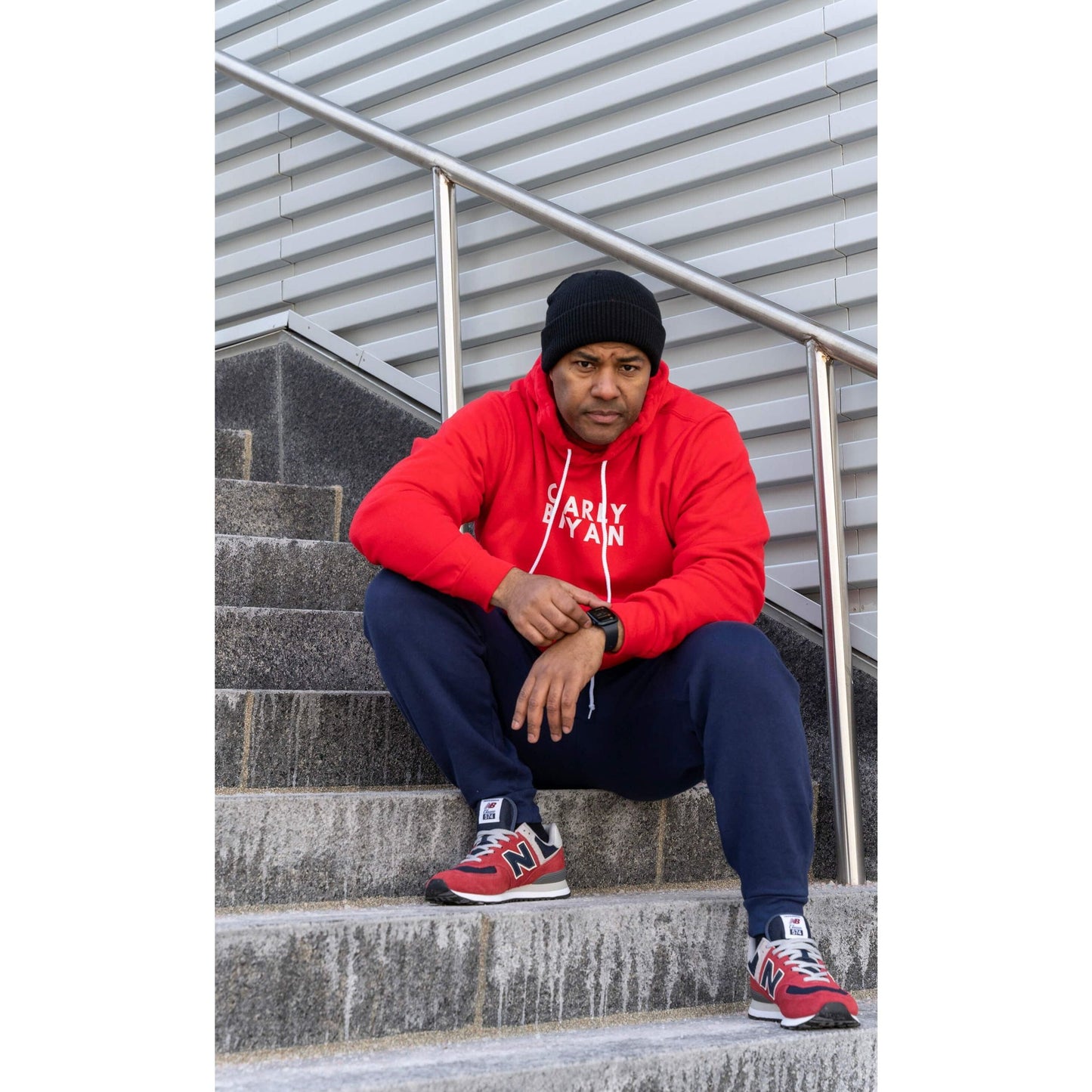 Charly Bryan "Stacked Logo" Super Soft Hoodies - Bold Collection