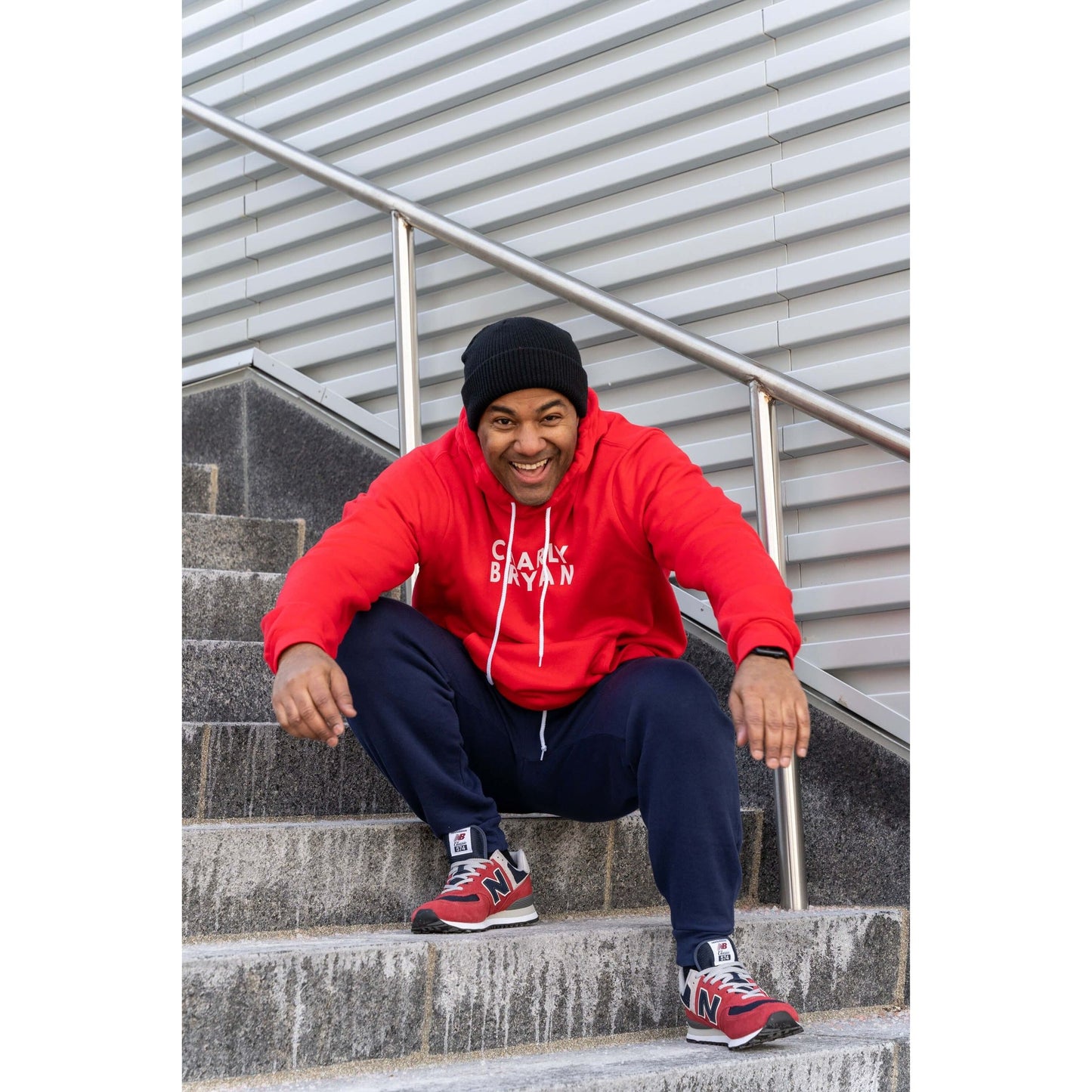 Charly Bryan "Stacked Logo" Super Soft Hoodies - Bold Collection