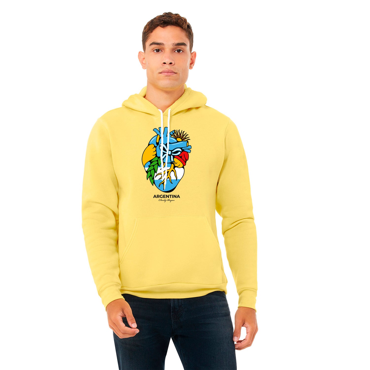 2022 FIFA World Cup Champions Argentina - Flag in my heart collection - Charly Bryan Clothing