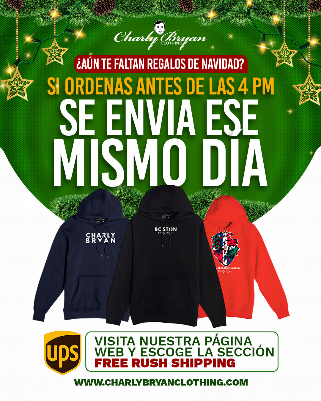 CHARLY BRYAN "FREE RUSH SHIPPING"