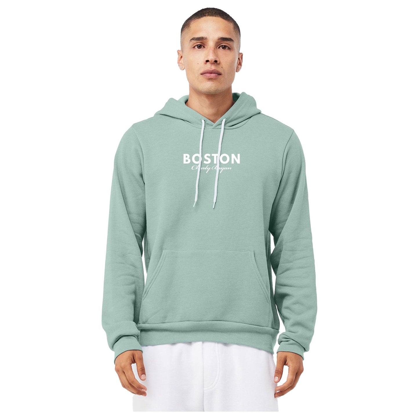 Charly Bryan "Boston Logo" Super Soft and Light Hoodie - City Collection