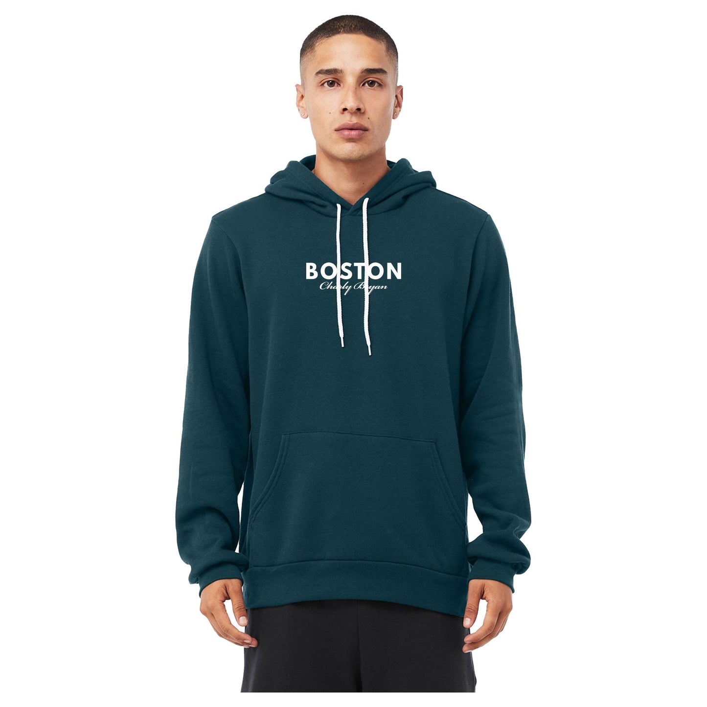 Charly Bryan "Boston Logo" Super Soft and Light Hoodie - City Collection