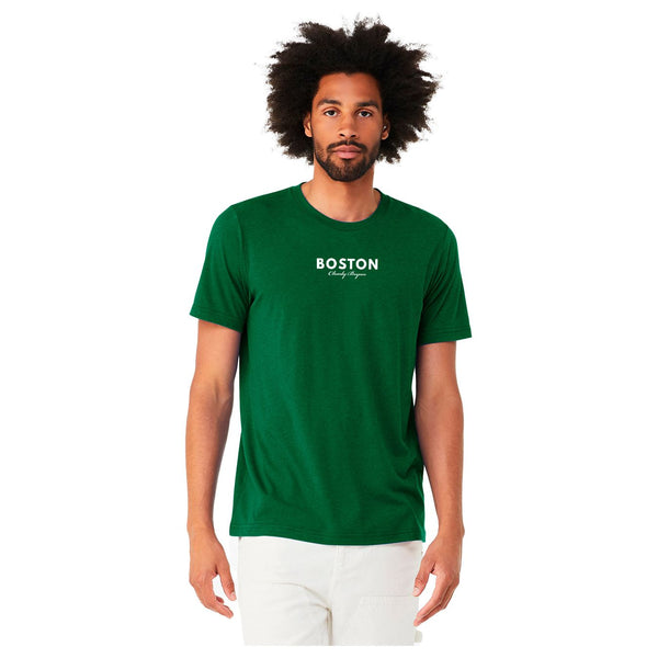 Charly Bryan "Celtics Green" 100% Cotton T-Shirt - Part of our "Boston" City Collection