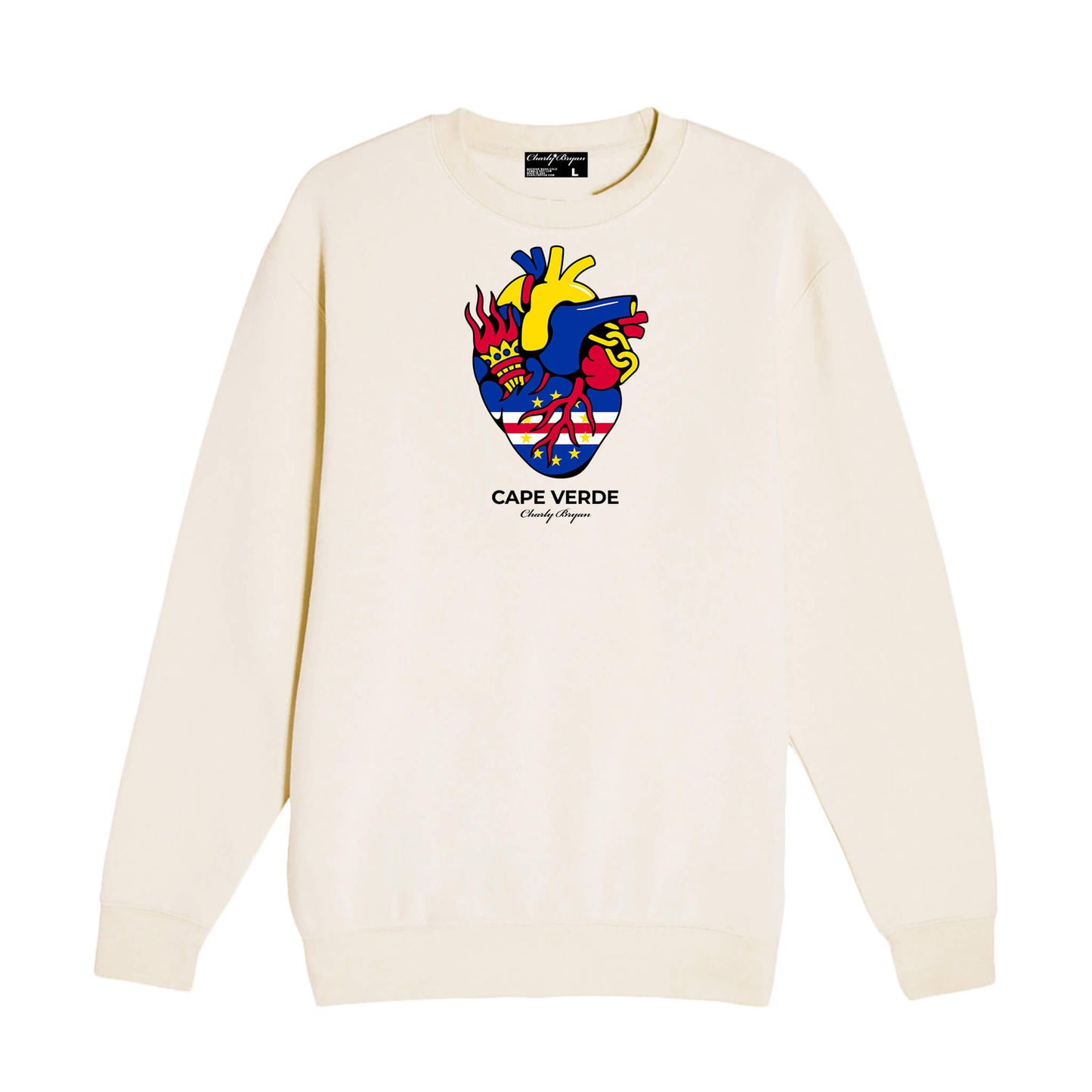 Charly Bryan "Cape Verde" Sweater- Flag In My Heart Collection (FREE SHIPPING)