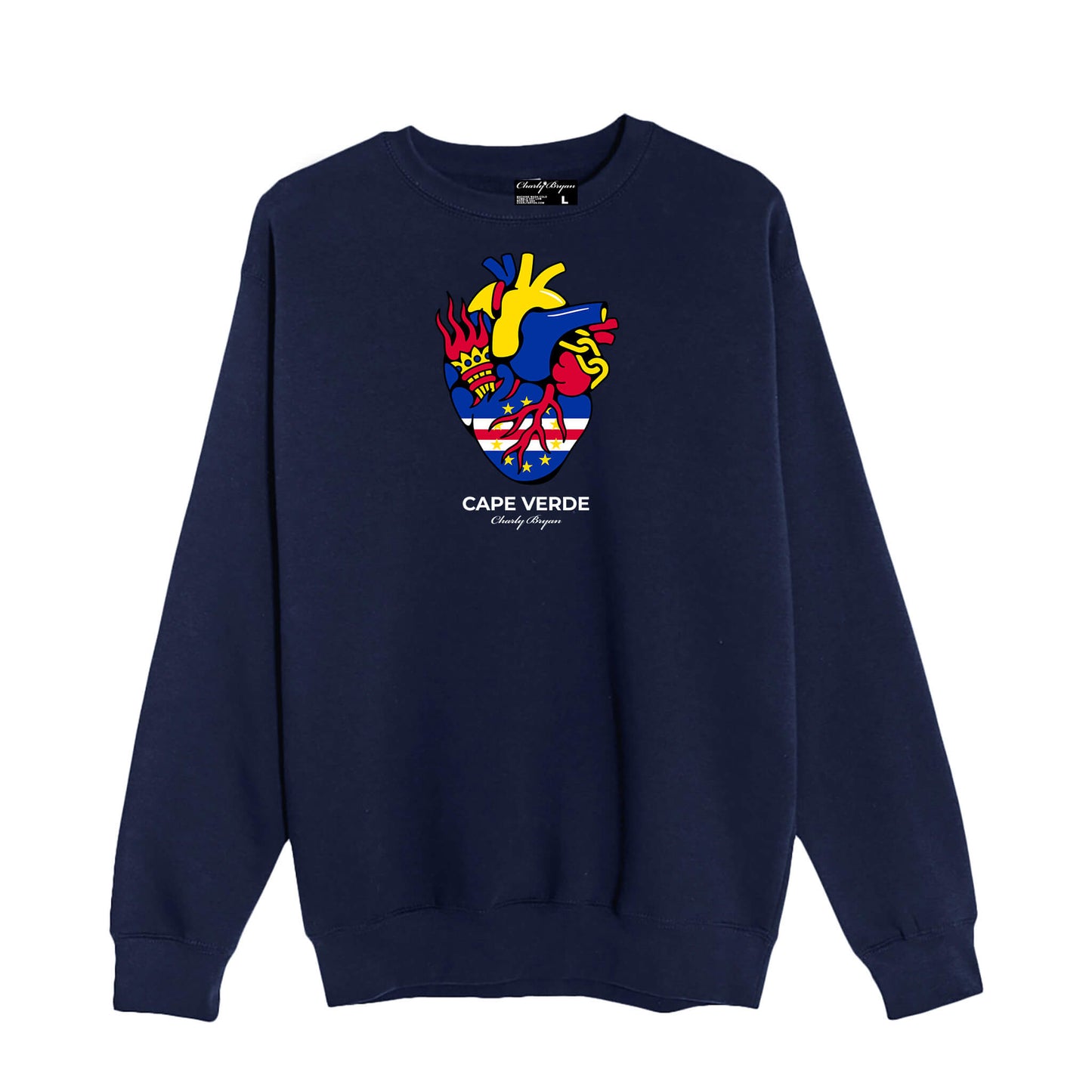 Charly Bryan "Cape Verde" Sweater- Flag In My Heart Collection (FREE SHIPPING)