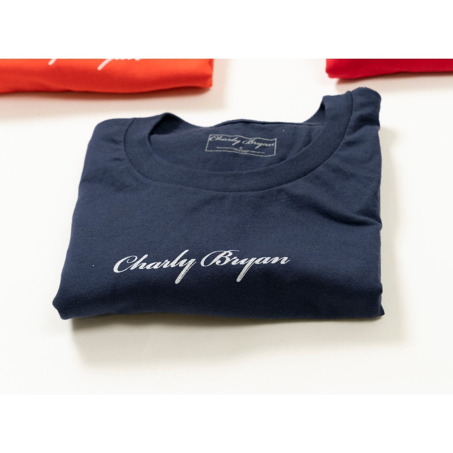 Charly Bryan "Classic Logo" T-Shirt - Premium 100% Ring-Spun Cotton