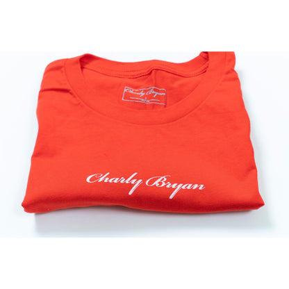 Charly Bryan "Classic Logo" T-Shirt - Premium 100% Ring-Spun Cotton