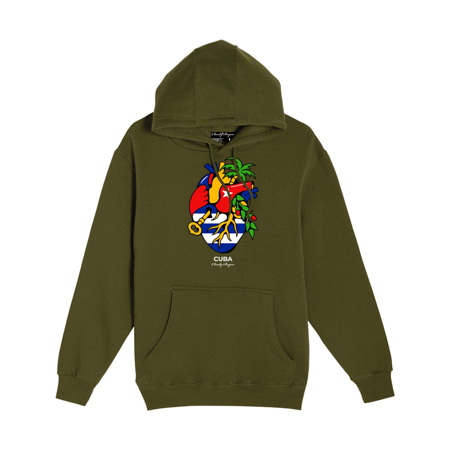 Charly Bryan "Cuba" Hoodie - Flag In My Heart Collection (FREE SHIPPING)