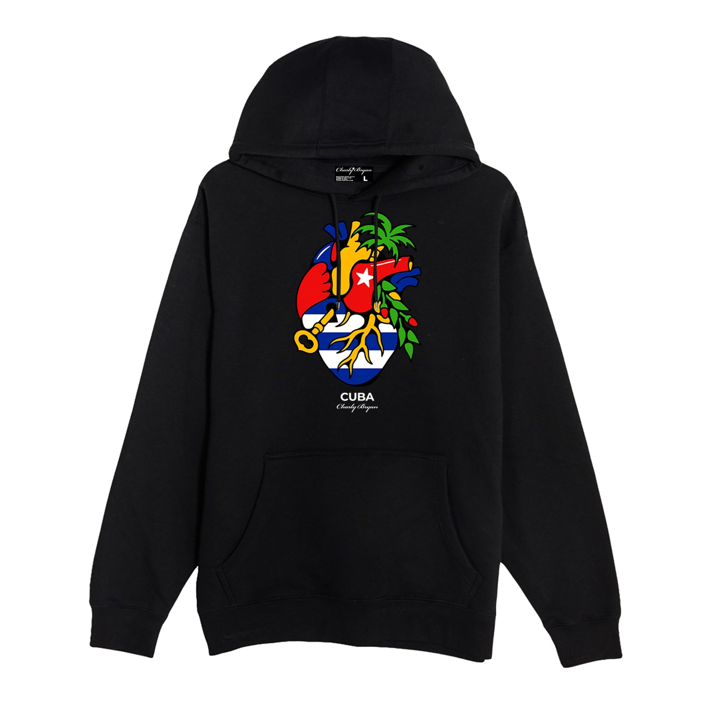 Charly Bryan "Cuba" Hoodie - Flag In My Heart Collection (FREE SHIPPING)