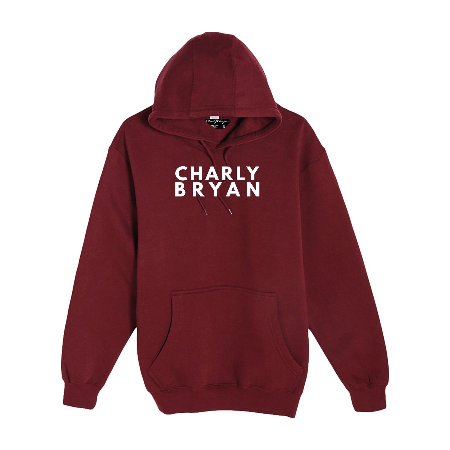 Charly Bryan "Stacked Logo" Hoodie - Bold Collection