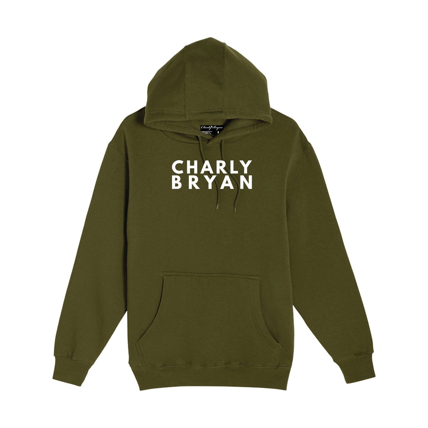 Charly Bryan "Stacked Logo" Hoodie - Bold Collection