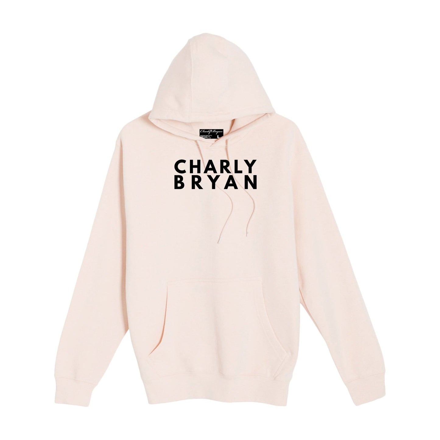 Charly Bryan "Stacked Logo" Hoodie - Bold Collection