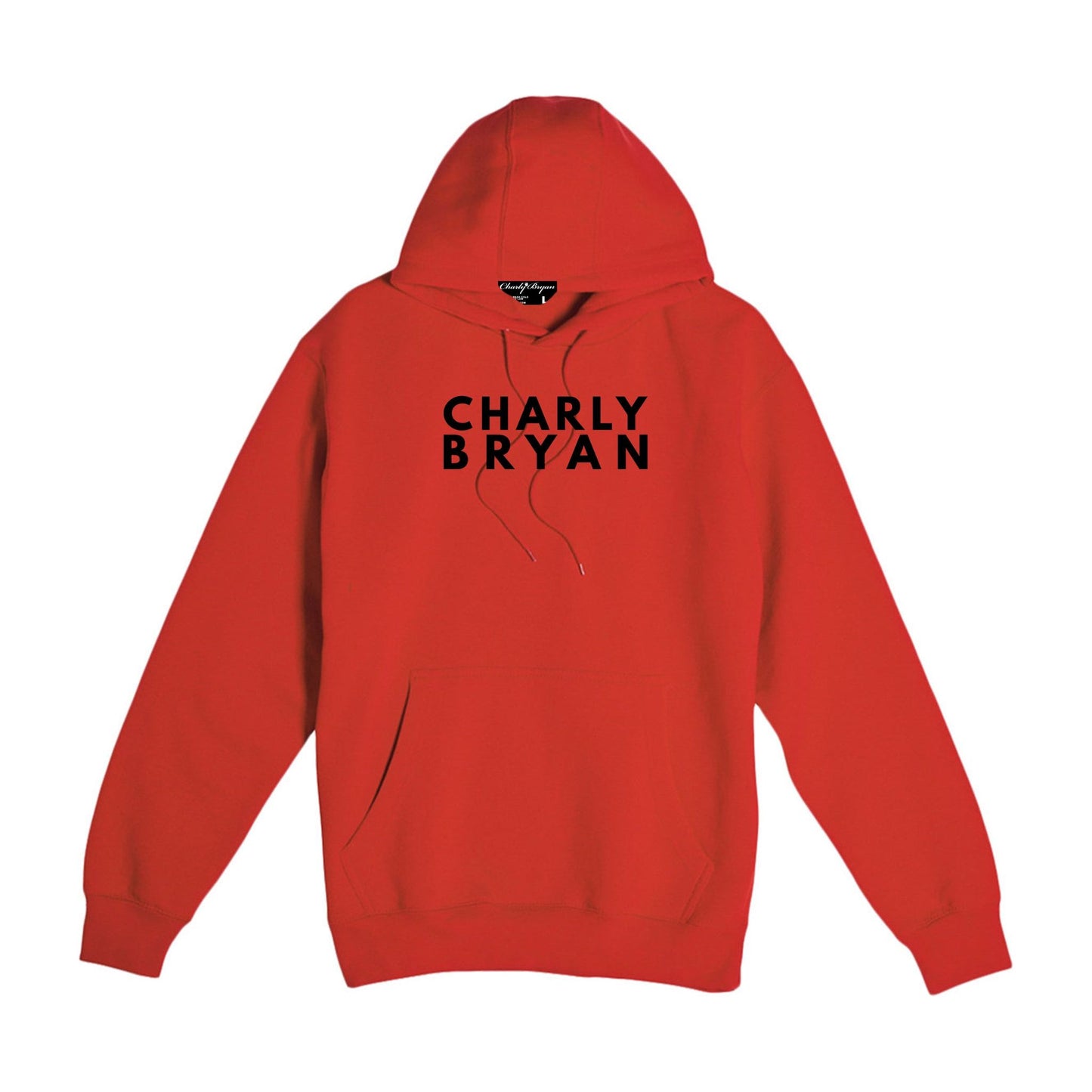 Charly Bryan "Stacked Logo" Hoodie - Bold Collection