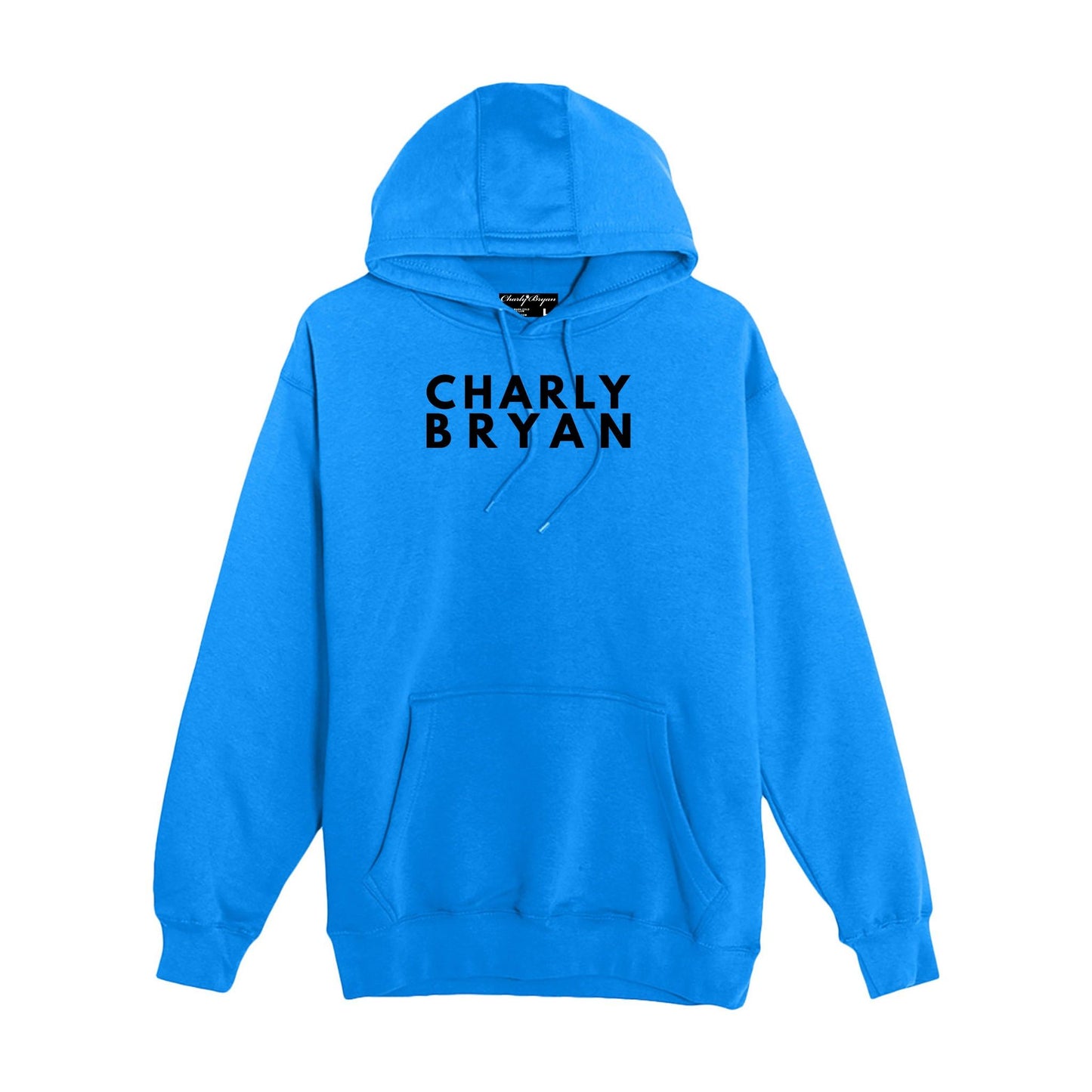 Charly Bryan "Stacked Logo" Hoodie - Bold Collection