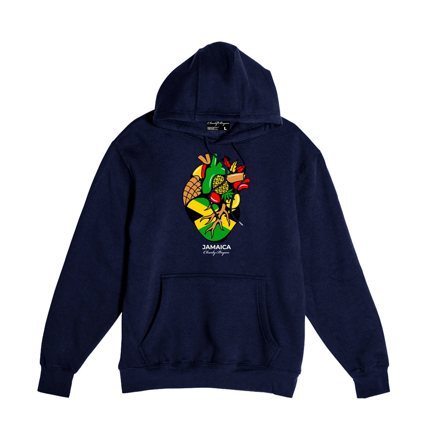 Charly Bryan "Jamaica" Hoodie - Flag In My Heart Collection (FREE SHIPPING)