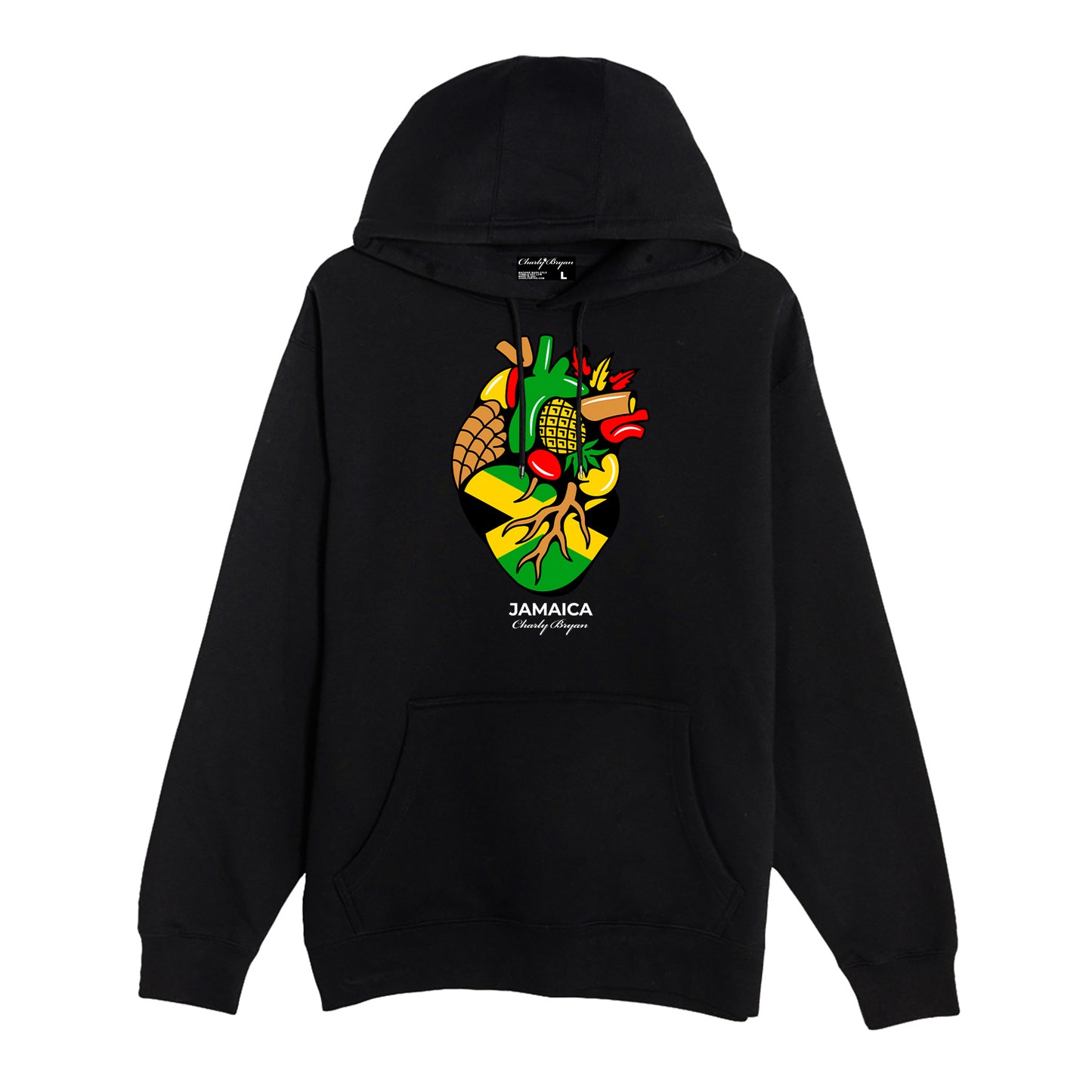 Charly Bryan "Jamaica" Hoodie - Flag In My Heart Collection (FREE SHIPPING)