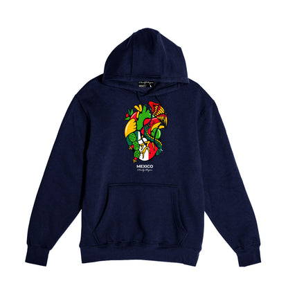 Charly Bryan "Mexico" Hoodie - Flag In my heart hoodie (FREE SHIPPING)