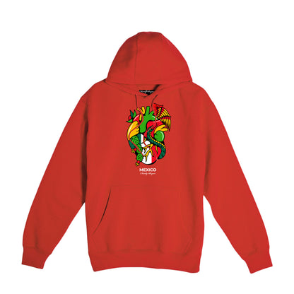 Charly Bryan "Mexico" Hoodie - Flag In my heart hoodie (FREE SHIPPING)