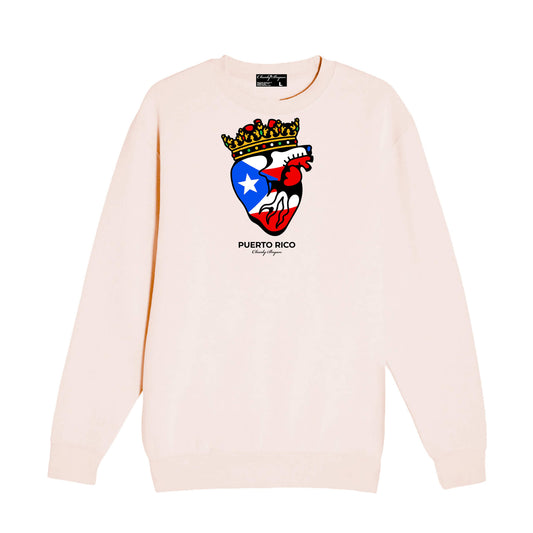 Charly Bryan "Puerto Rico" Crewneck Sweaters- Flag In My Heart Collection