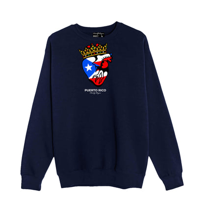 Charly Bryan "Puerto Rico" Crewneck Sweaters- Flag In My Heart Collection