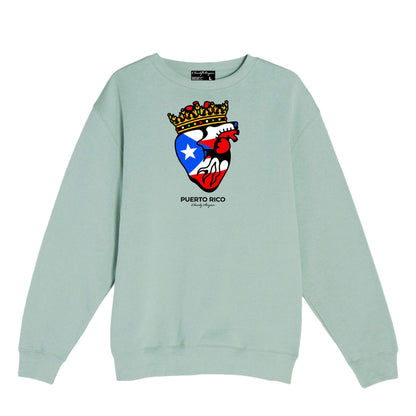 Charly Bryan "Puerto Rico" Crewneck Sweaters- Flag In My Heart Collection