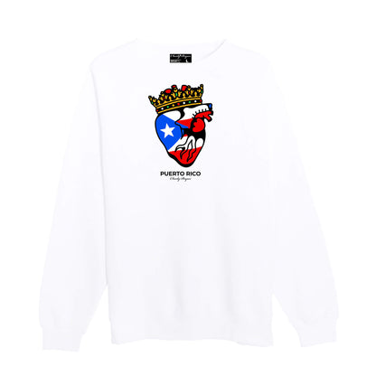 Charly Bryan "Puerto Rico" Crewneck Sweaters- Flag In My Heart Collection