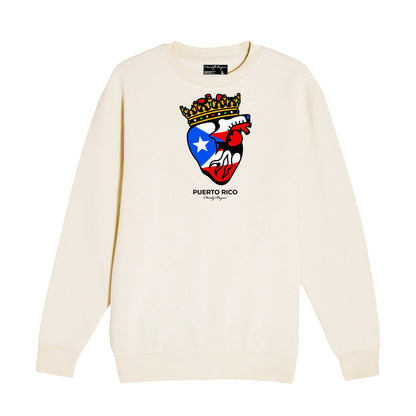 Charly Bryan "Puerto Rico" Crewneck Sweaters- Flag In My Heart Collection