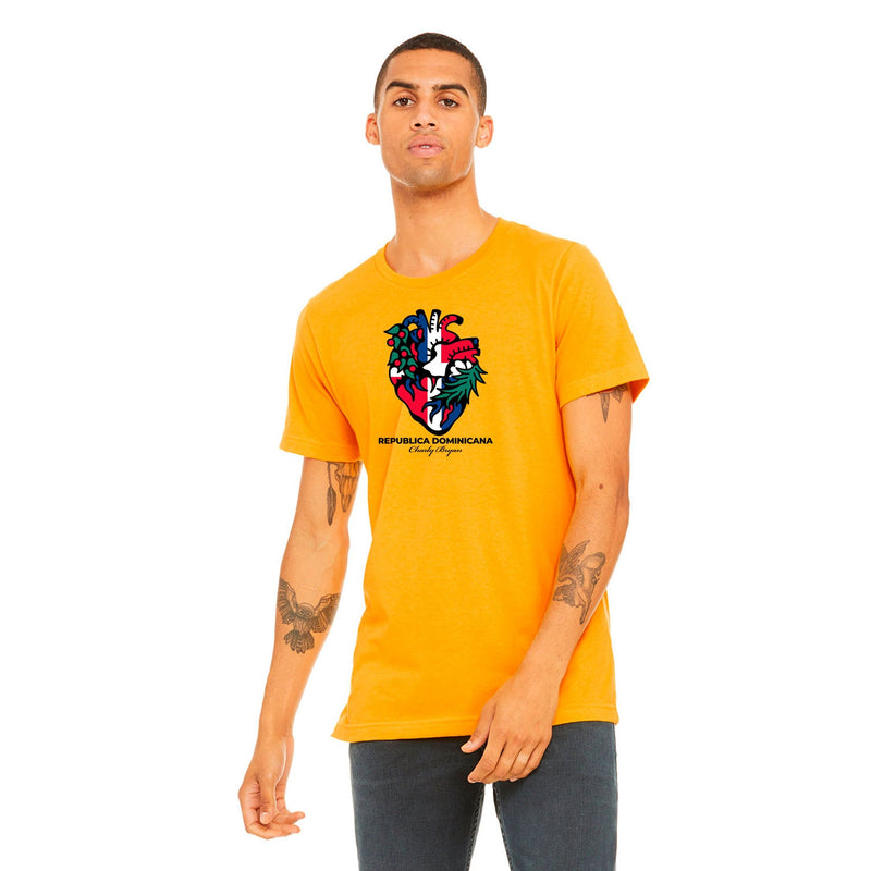 Charly Bryan "Republica Dominicana" 100% Cotton T-Shirt - Flag in My Heart Collection