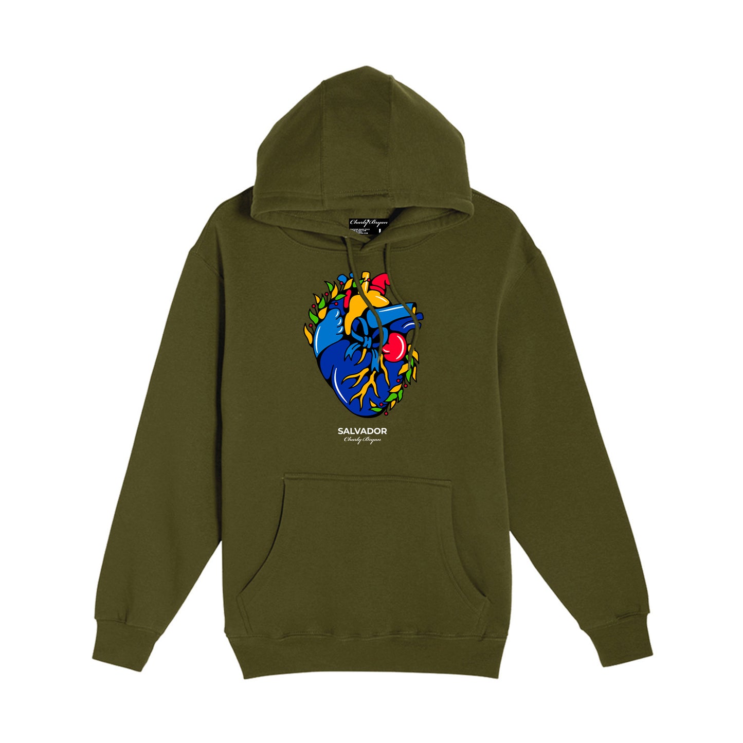 Charly Bryan "Salvador" Hoodie - Flag In My Heart Collection (FREE SHIPPING)