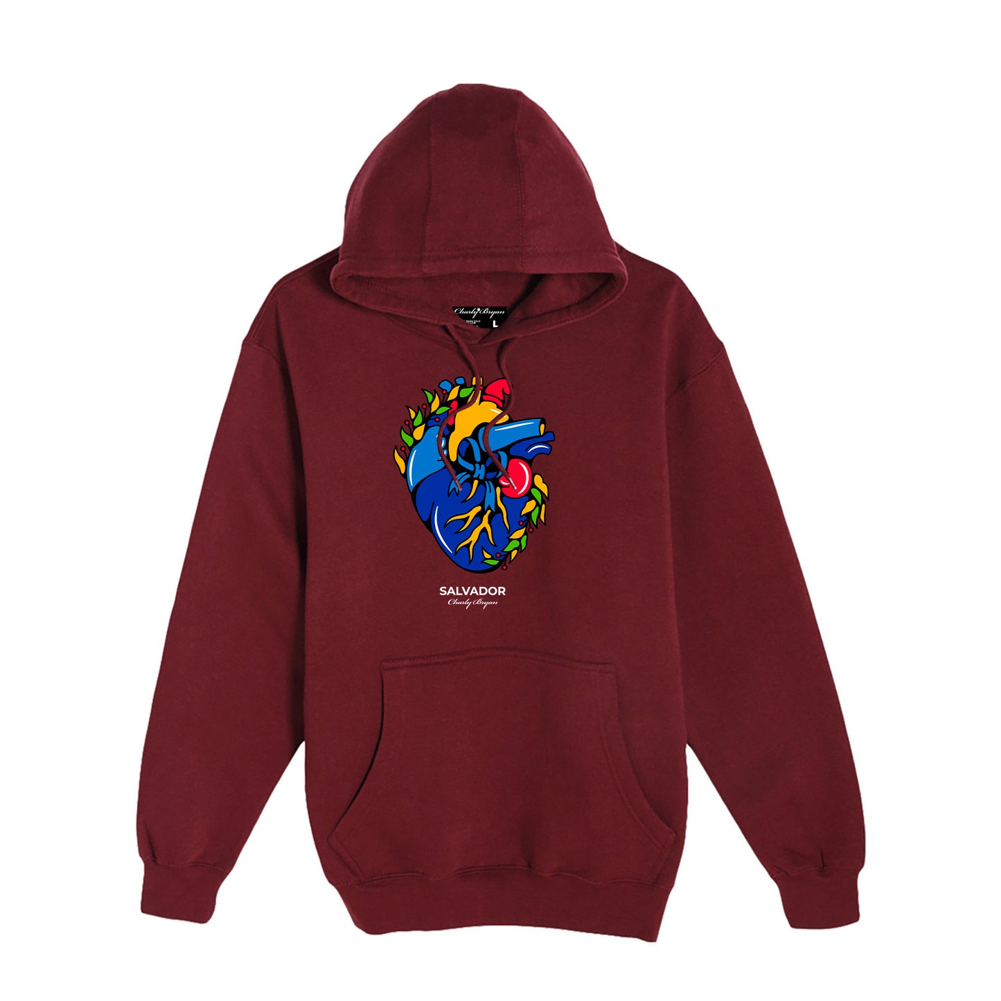 Charly Bryan "Salvador" Hoodie - Flag In My Heart Collection (FREE SHIPPING)