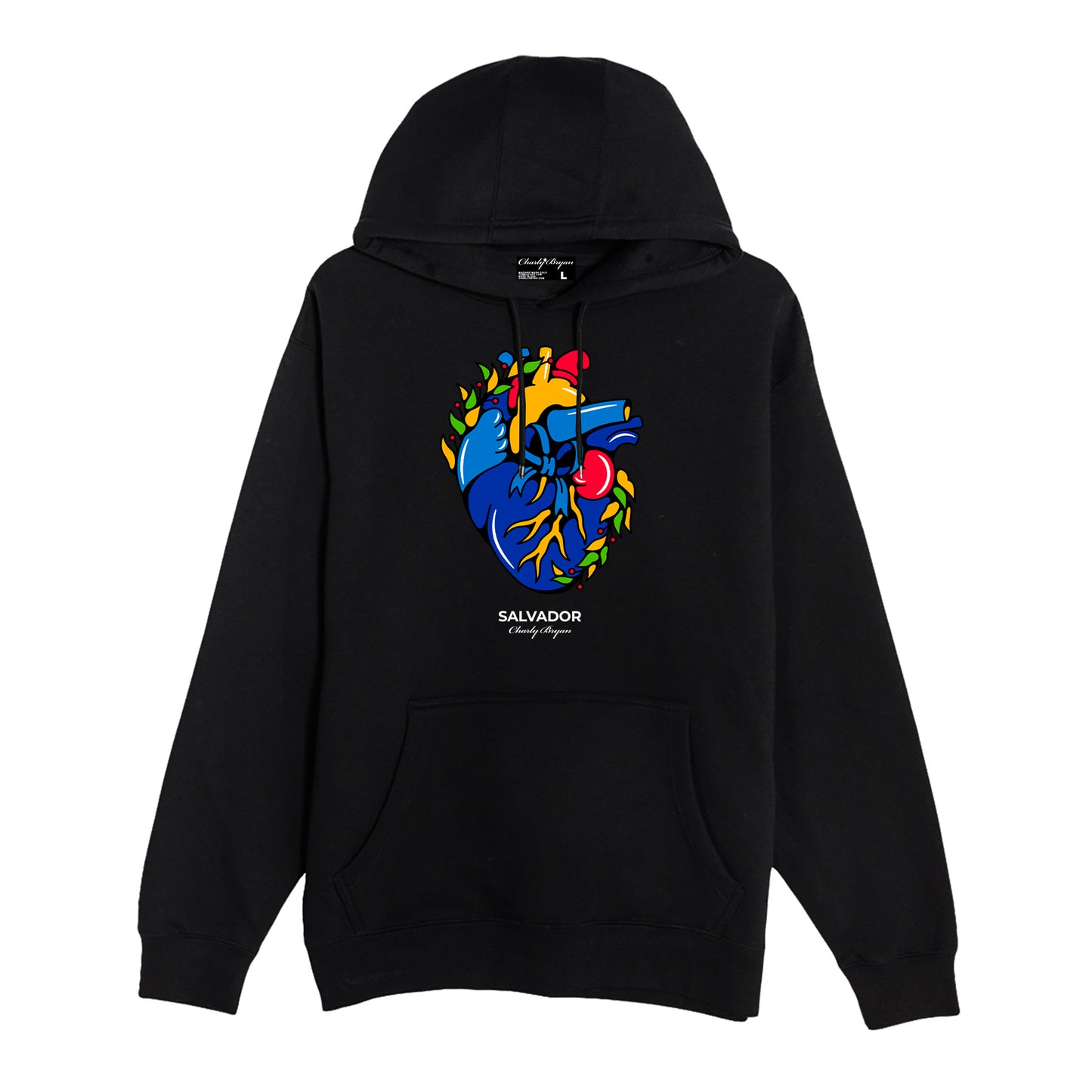 Charly Bryan "Salvador" Hoodie - Flag In My Heart Collection (FREE SHIPPING)