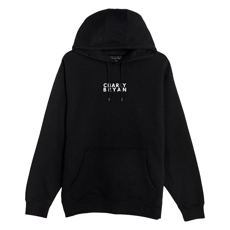 Charly Bryan "Small Stacked Logo" Hoodie - Bold Collection