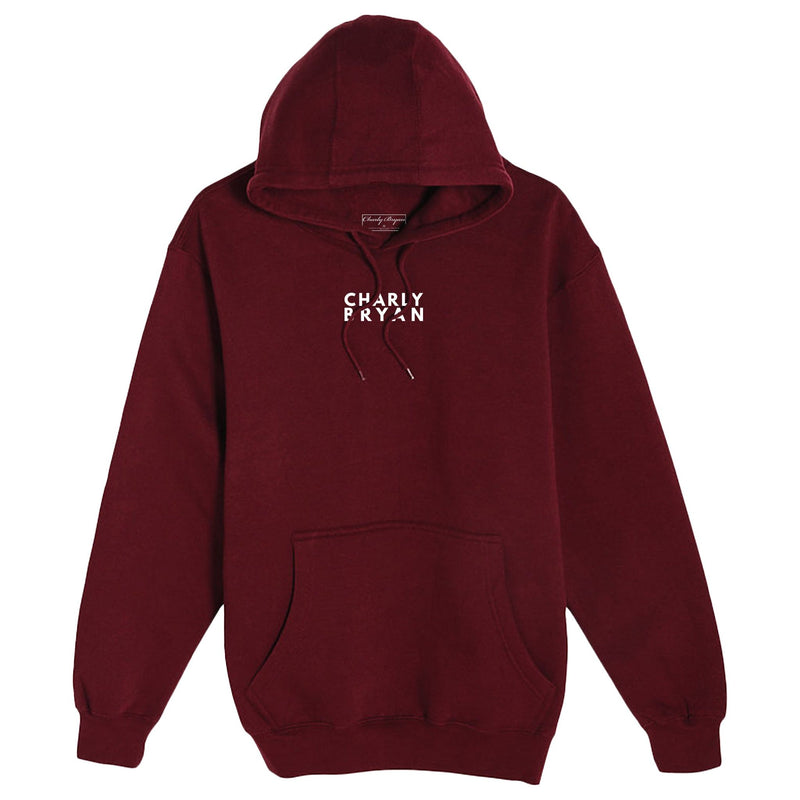 Charly Bryan "Small Stacked Logo" Hoodie - Bold Collection