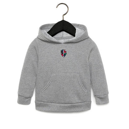 Charly Bryan Dominican Republic Toddler Sponge Fleece Pullover Hoodie - Flag In My Heart Collection