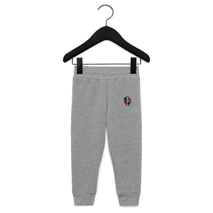 Charly Bryan Toddler Sponge Fleece Joggers - Flag In My Heart Collection