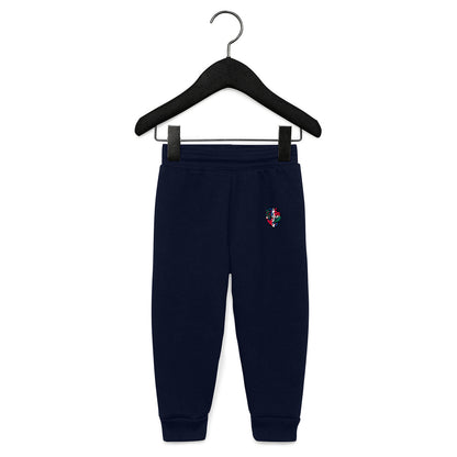 Charly Bryan Toddler Sponge Fleece Joggers - Flag In My Heart Collection