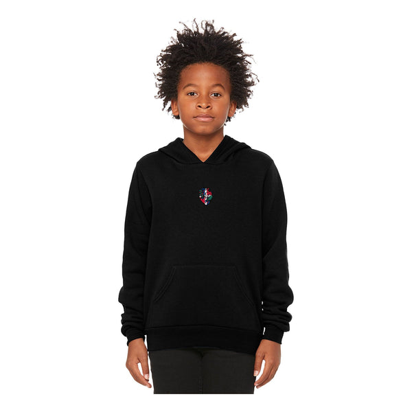Charly Bryan "Small DR Flag" Youth Pullover Hoodie