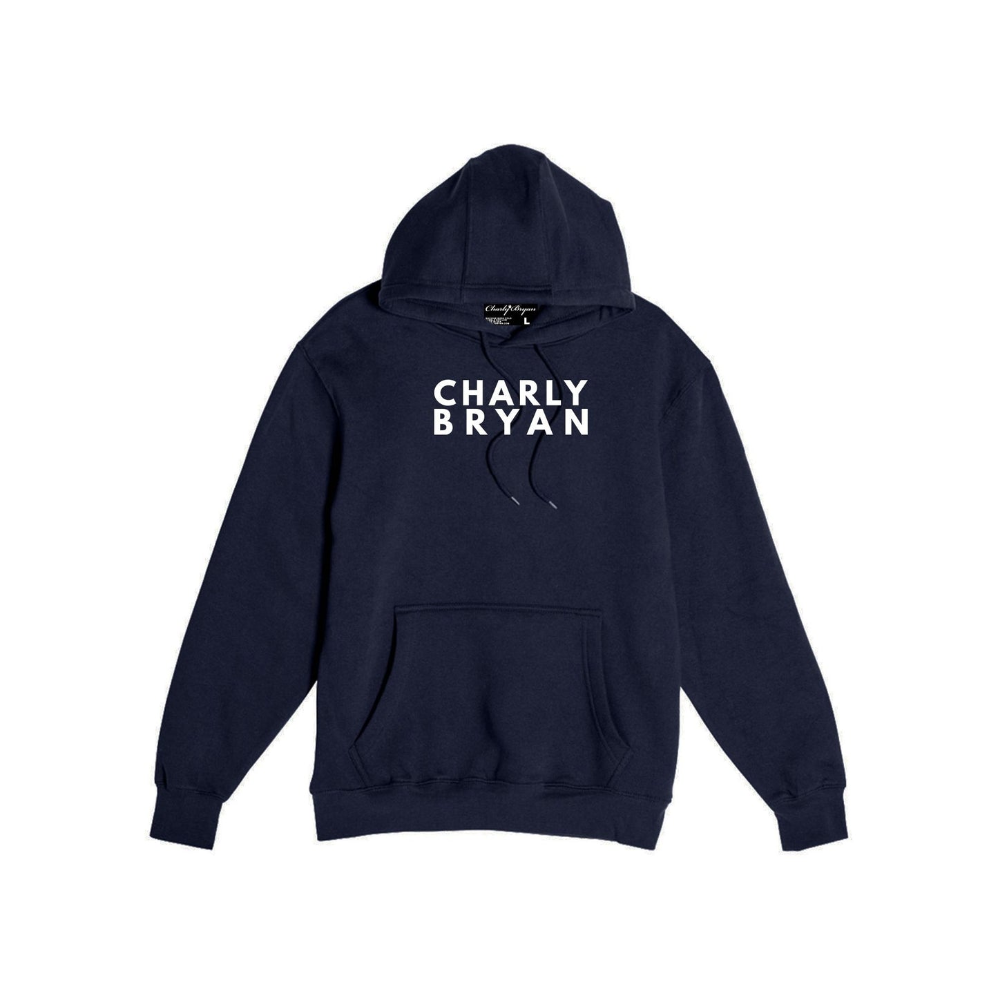 Charly Bryan "Stacked Logo" Hoodie - Bold Collection