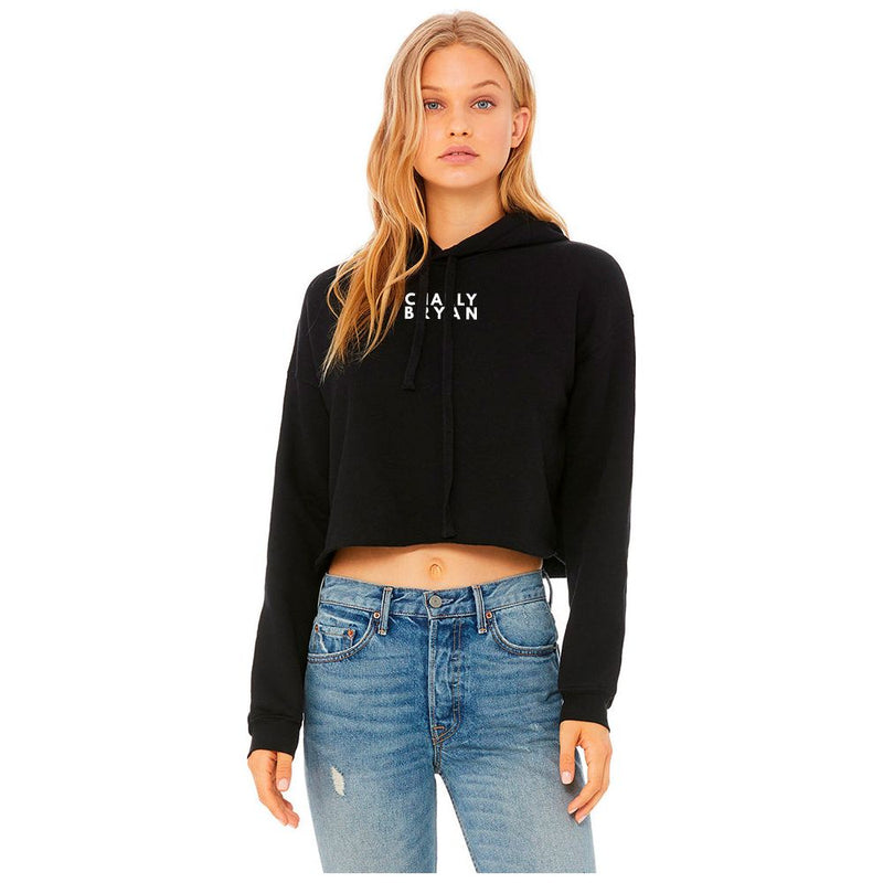 Charly Bryan Ladies' Cropped Fleece Hoodie: Bold Collection