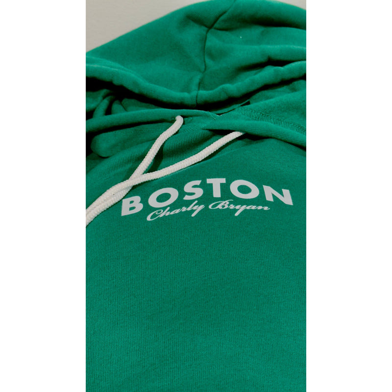 Charly Bryan "Celtics Green" Super Soft Hoodie - Part of our "Boston" City Collection