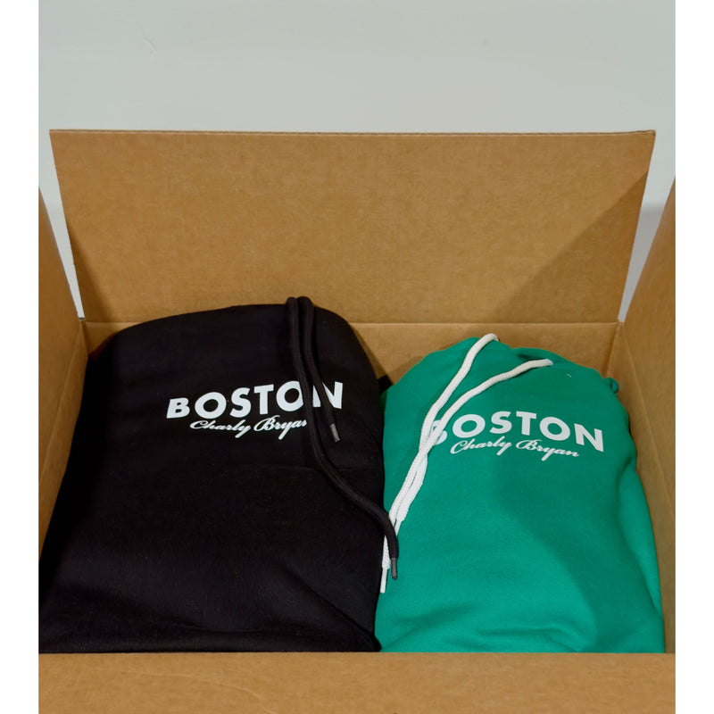 Charly Bryan "Celtics Green" Super Soft Hoodie - Part of our "Boston" City Collection
