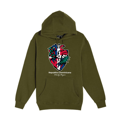 Charly Bryan "Republica Dominicana" Hoodie - Flag In My Heart Collection (FREE SHIPPING)